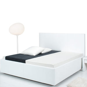 letto in pelle Smeralda Princess