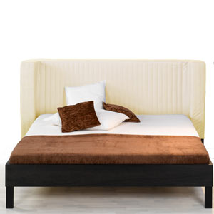 Letto legno e pelle Vera Luxor