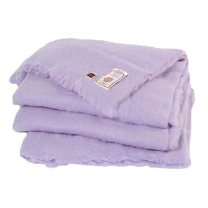 Coperta Lana Mohair Brun de Vian Tiran Viola