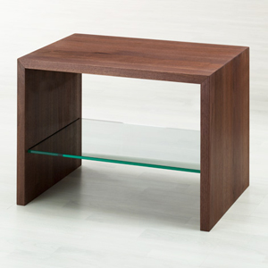 Comodino legno massello Laura Twist