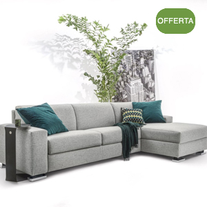 Divano letto angolare Prestige materasso 18 cm