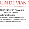coperta cashmere Brun de Vian Tiran chamois 240x260